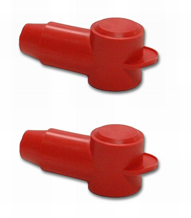 2-pack Red Protective Boots for Battery Master Disconnect Switch 2-2//0 AWG Cable